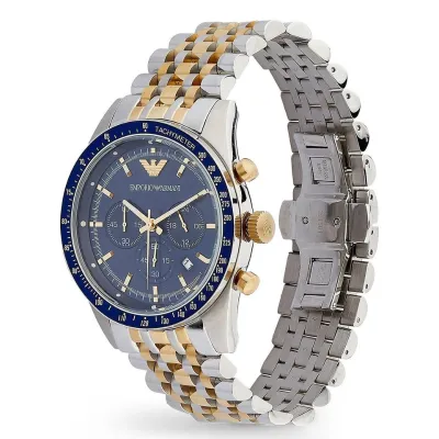 Emporio Armani Men’s Sport Two Tone Stainless Steel Watch